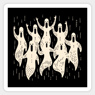 Choir of ghosts Sticker